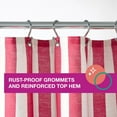 thumbnail image 6 of Town & Country Play Fabric Shower Curtain 70"x72", 6 of 8