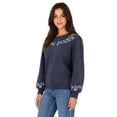 thumbnail image 2 of Vera Bradley Paisley Crew Neck Sweater, 2 of 6