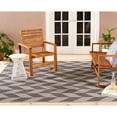 thumbnail image 9 of Nicole Miller New York Patio Country Calla Contemporary Herringbone Indoor/Outdoor Area Rug, 9 of 9