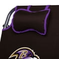 thumbnail image 5 of Logo Brands Baltimore Ravens Reclining Beach Chair, 5 of 7