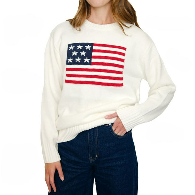 Mighty Fine Women's Americana Sweater