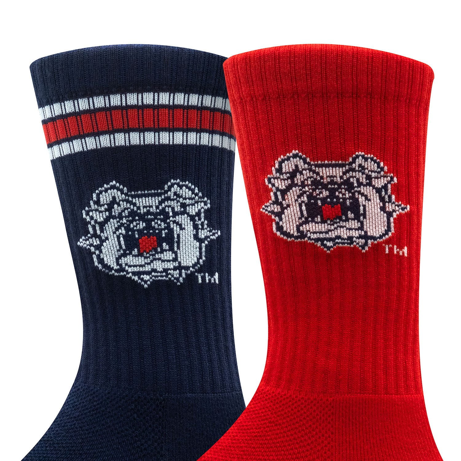 Fresno State Bulldogs Adult 2Pack Crew Socks