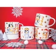 thumbnail image 8 of Zak Designs 15oz 4pk Ceramic Holiday Mugs in Gift Box, 8 of 9
