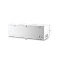 thumbnail image 3 of Hamilton Beach 43 cu. ft. Triple Door Chest Freezer, 3 of 8