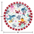thumbnail image 2 of Member's Mark Ocean Fun Kids Paper Plates, 8.5", 100 ct., 2 of 9