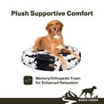 thumbnail image 3 of Ridge Creek Cozy Round Pet Bed, Choose Size and Color, 3 of 8