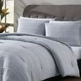 thumbnail image 5 of Social Standard Recycled Polyester Stripe Comforter Set, Assorted Sizes, 5 of 5
