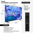 thumbnail image 3 of SAMSUNG 75” Class U7900F Series 4K Crystal UHD Smart TV, 3 of 15