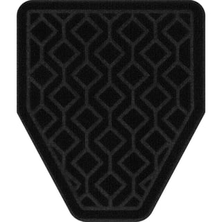 Apache Mills Antimicrobial Splatter Guard Mat, Gray, 12-Count, 17" x 20"