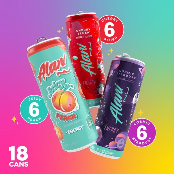 Alani Nu Energy Drink New Variety Pack, 12 fl. oz., 18 pk