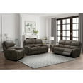 thumbnail image 1 of Memphis Fabric 3-Piece Reclining Sofa Set, (Assorted Colors), 1 of 10