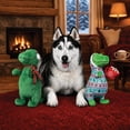 thumbnail image 6 of PetShop by Fringe Plush Dog Toy, Chill Out! Dinosaur Set, 2 pk., 6 of 7