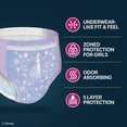 thumbnail image 9 of Goodnites Nighttime Bedwetting Underwear for Girls, Sizes Extra Small - Extra Extra Large, 9 of 17