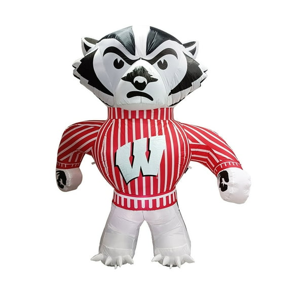 Logo Brands Wisconsin Badgers 7' Team Inflatable