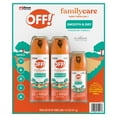 thumbnail image 1 of OFF! Family Care Insect Repellent, Smooth & Dry Travel Aerosol Sprays 6 oz. & 2.5 oz., 1 of 11
