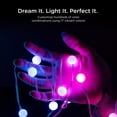 thumbnail image 3 of Enbrighten Bubble Lights LED String Lights, 2 Pack, 3 of 9