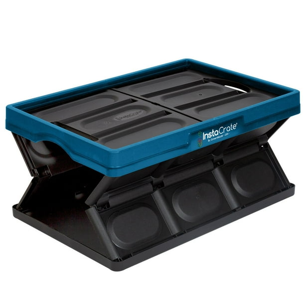 折り畳み コンテナ 2個セット　USED　InstaCrate 　アメリカ製 折り畳み コンテナ 2個セット USED InstaCrate アメリカ製