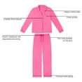 thumbnail image 10 of DreamMark Women's 2-Piece Notch Collar Pajama Set, 10 of 11