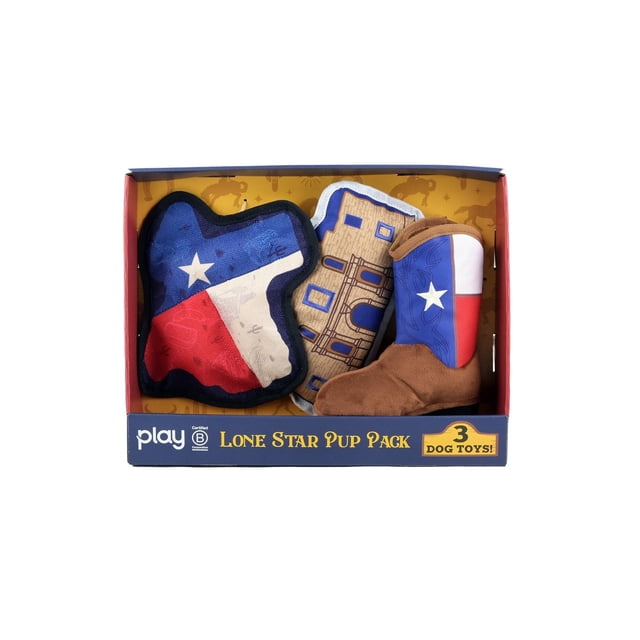 Lone Star Pup Pack Bundle Dog Toys, 3 Pack Bundle