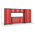 thumbnail image 4 of NewAge Products Bold Series 6 Piece Cabinet Set, 144" W x 18" D x 76.75" H, 4 of 17