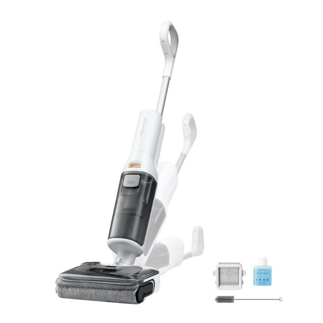 Roborock F25 RT Cordless Wet/Dry Vacuum Mop – 20,000 Pa Suction, Self-Cleaning & Drying, 180° Lie-Flat