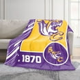 thumbnail image 2 of Logo Brands Benedict Tigers 60"x70" Super Plush Blanket, 2 of 6