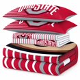 thumbnail image 2 of Logo Brands Ohio State Buckeyes Bed-In-A-Bag Set, 2 of 4