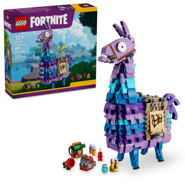 LEGO Fortnite Supply Llama Collectible Building Toy, 691 pcs.