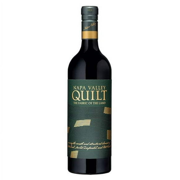 Quilt Napa Valley Fabric of the Land Red Blend Wine, 750 ml
