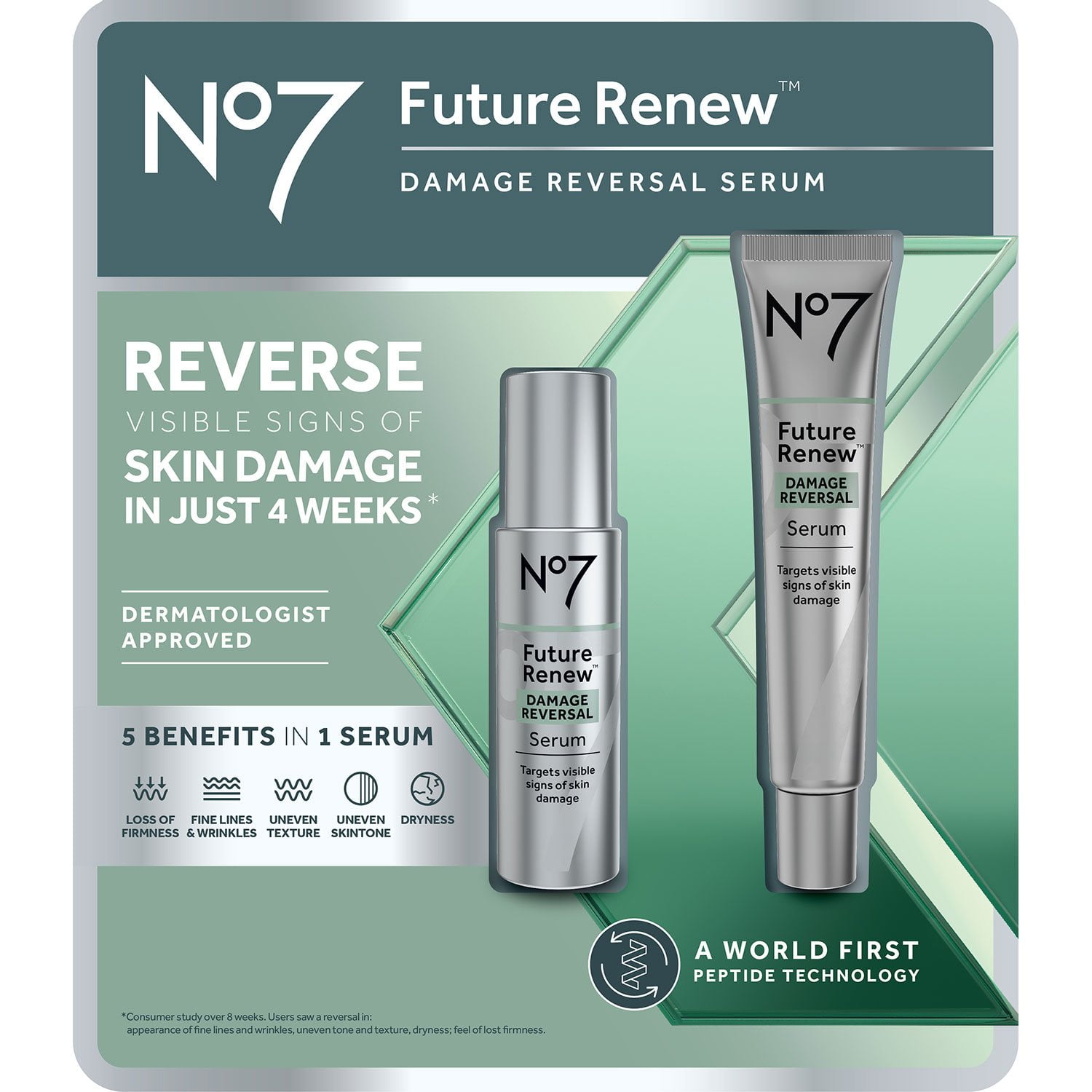 No7 Future Renew Damage Reversal Facial Serum Kit - Samsclub.com