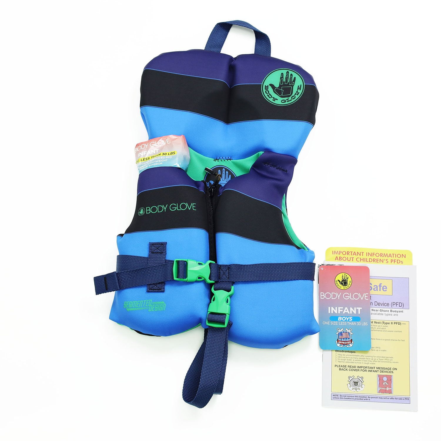 Body Glove Infant Evoprene PFD Life Jacket and Vest, Coat