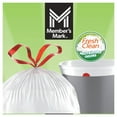 thumbnail image 5 of Member's Mark 4-Gallon Drawstring Trash Bags, Fresh, 200 ct., 5 of 7