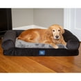 thumbnail image 1 of Serta XL Round Bolster Couch Pet Bed, 40" x 30", Choose Color, 1 of 6
