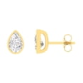 thumbnail image 3 of Lab Created Diamond Earrings in 14K Gold, 3 of 7