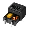 thumbnail image 1 of Midea 9-in-1 8.4 Quart Dual Basket Air Fryer, Sync Finish, 1 of 7