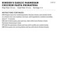 thumbnail image 7 of Kinder's Garlic Parmesan Seasoning, 9.1 oz., 7 of 7