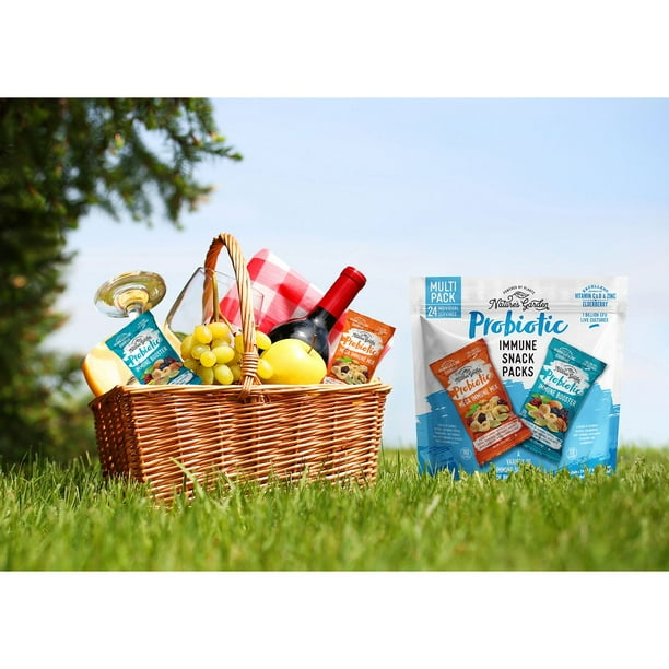 Nature's Garden Probiotic Immune Booster Trail Mix, Variety Pack
