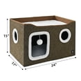 thumbnail image 3 of Member’s Mark Collapsible Cat Condo, 24 x 17 x 15 in., Choose Color, 3 of 8