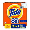 thumbnail image 1 of Tide Ultra Oxi HE Powder Laundry Detergent, Original 143 loads, 250 oz., 1 of 7