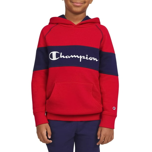Champion Boys Logo Fleece Hoodie