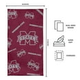 thumbnail image 3 of Logo Brands Mississippi State Bulldogs 38"x72" Beach Towel, 3 of 6