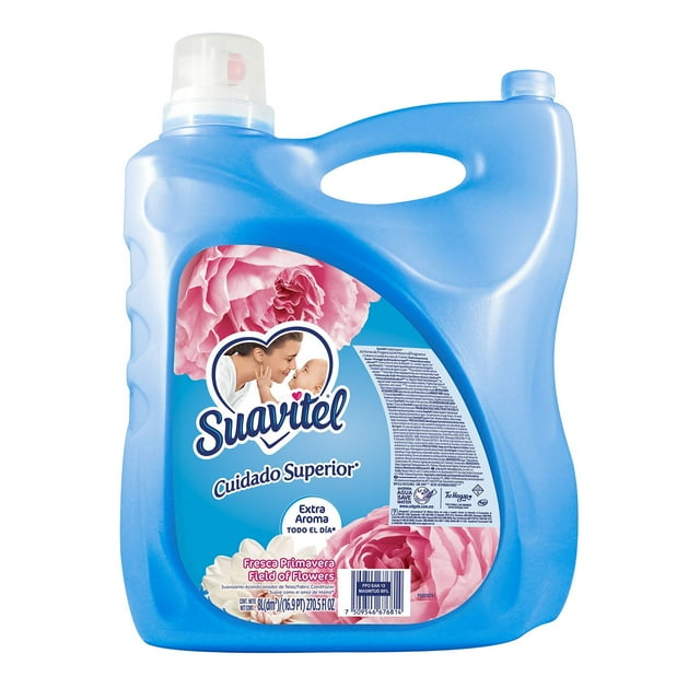 Suavitel Liquid Fabric Softener, Field Flowers (270.5 fl. oz.)