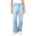 thumbnail image 1 of Seven7 Women's Denim-Look Sweatpant, 1 of 7