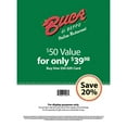 thumbnail image 3 of Buca di Beppo $50 Gift Card - 2 x $25, 3 of 3