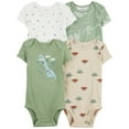 thumbnail image 1 of Carter's Baby 4 Pack Bodysuits, 1 of 11
