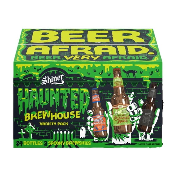 Shiner Haunted Brewhouse Beer, 12 fl. oz. bottles, 24 pk.