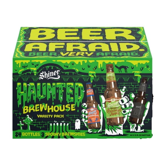 Shiner Haunted Brewhouse Beer, 12 fl. oz. bottles, 24 pk.