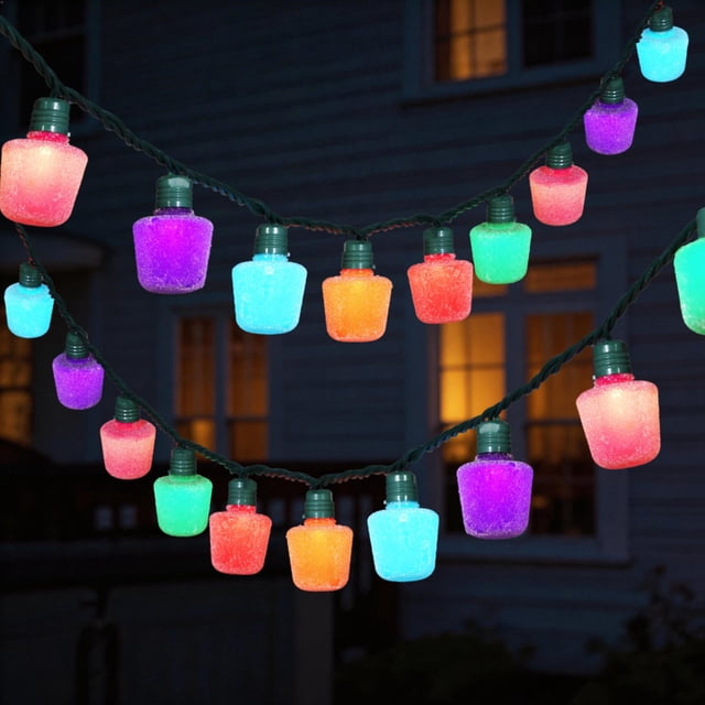 Member's Mark Sugared Gum Drop LED Lights, 50 Count