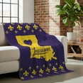 thumbnail image 2 of Regional Throw Blanket 60" x 70", Assorted States, 2 of 6