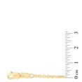 thumbnail image 3 of Diamond Cut Cable Link Chain Solid in 14K Gold, 3 of 4